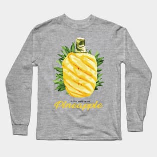 I Love Pineapple Long Sleeve T-Shirt